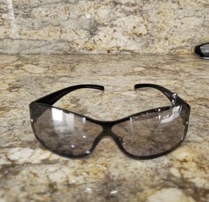 True Religion Black Sunglasses with Logo